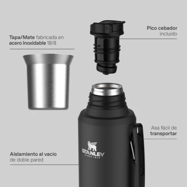 Termo Stanley Mate System - 1,2 Litros - Imagen 6
