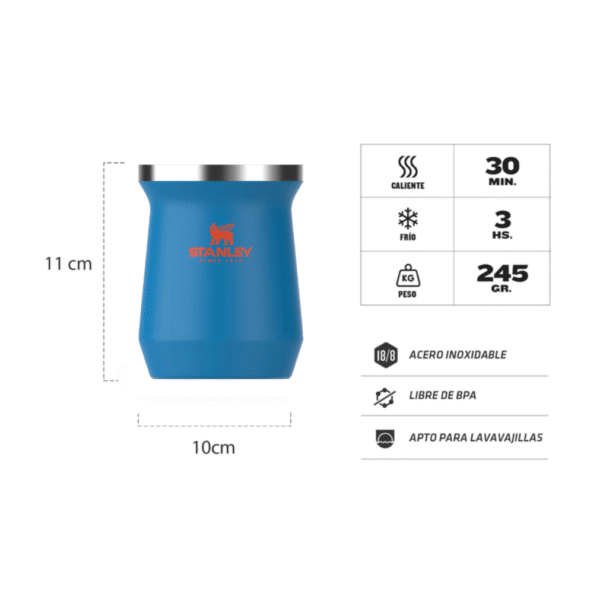 Mate Stanley Acero - 236 ml - Imagen 10