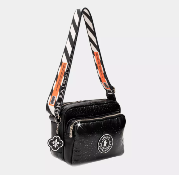 Legion Extranjera - Bandolera City L Glitter (Negro) - Imagen 2