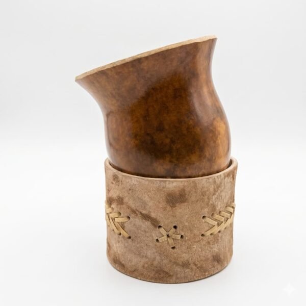 Mate Uy! Rustico c/Base de Cuero - Imagen 3