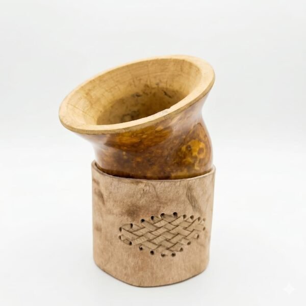Mate Uy! Rustico c/Base de Cuero - Imagen 2