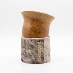 Mate Uy! Rustico c/Base de Cuero