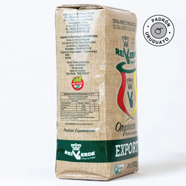 Yerba Rei Verde Organica - 500 gr - Imagen 2