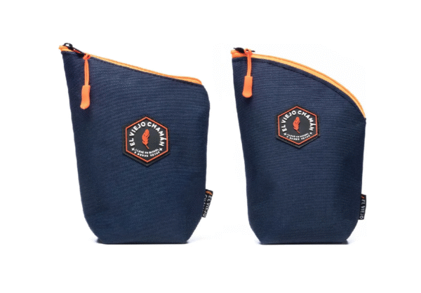Set yerbera y azucarera El Viejo Chaman - Azul y Naranja - Imagen 2