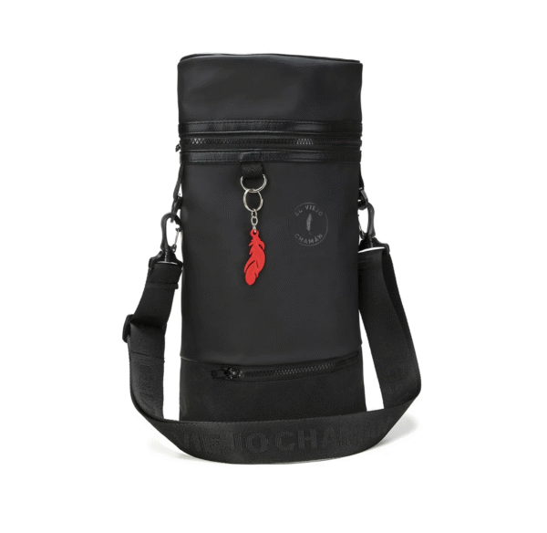 Morral Matero El Viejo Chaman Wayna - Negro Engomado - Imagen 2