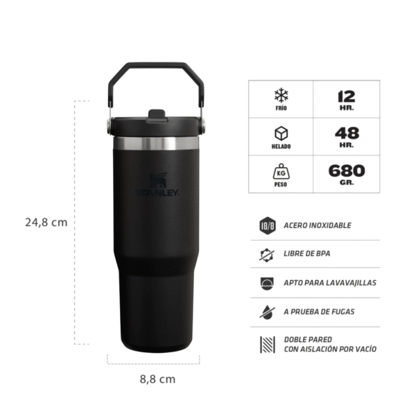 Botella Termica Stanley Flip Straw Tumbler | 887ml - Imagen 3