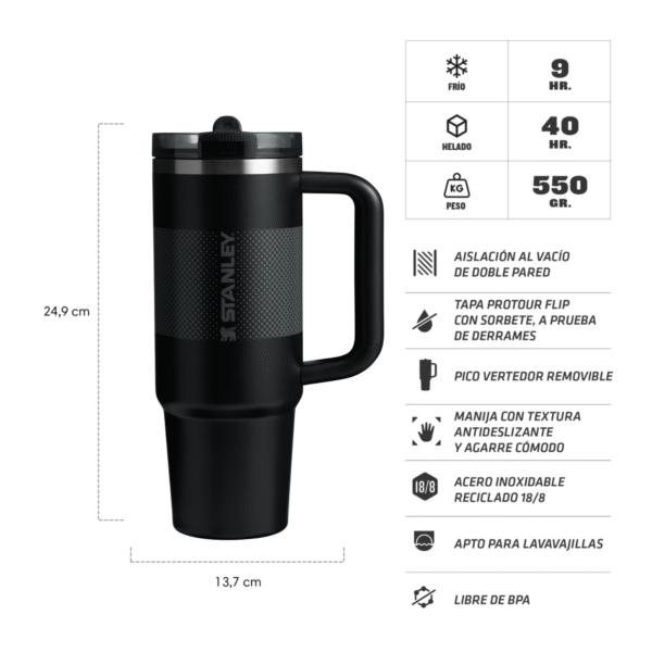 Vaso Stanley Quencher ProTour | 887 ml. - Imagen 2