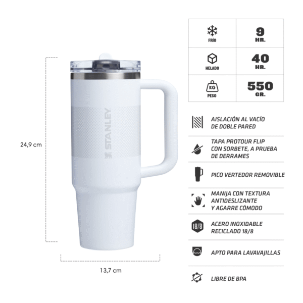 Vaso Stanley Quencher ProTour | 887 ml. - Imagen 4