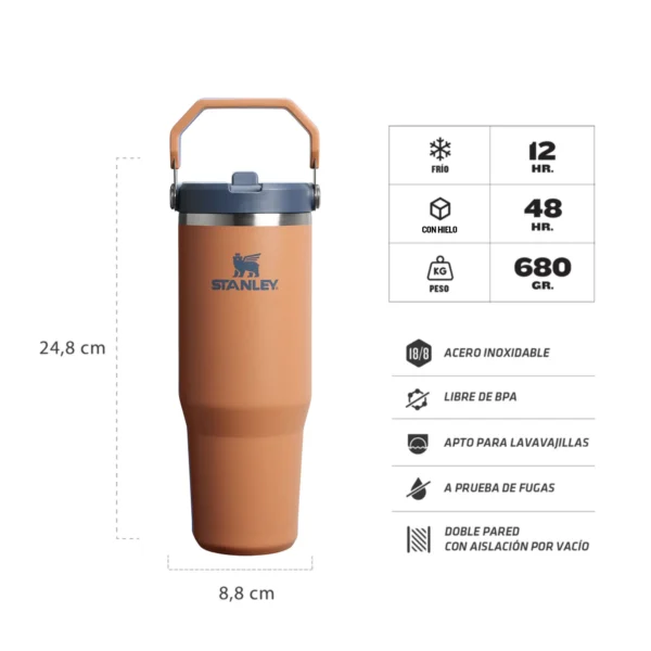 Botella Termica Stanley Flip Straw Tumbler | 887ml - Imagen 5