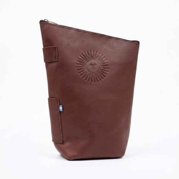 Bolsa yerbera c/ porta bombilla - Eco cuero - Imagen 2